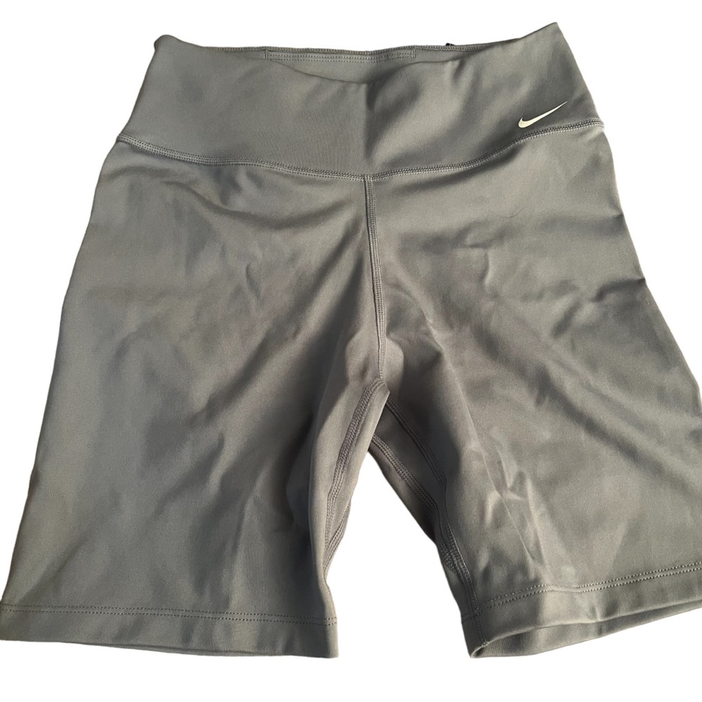 NIKE DRI FIT blue size small bike shorts slate blue